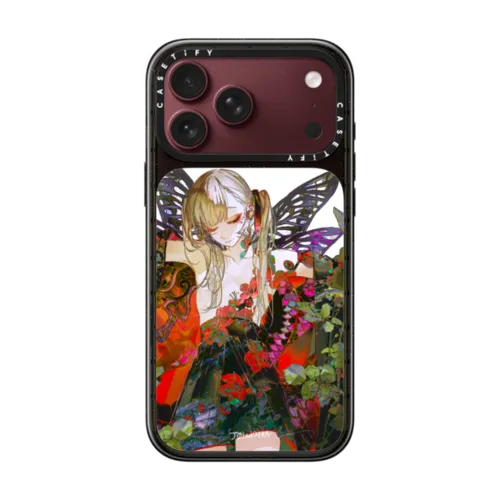 Silent Bloom | iPhone 18 Pro Max / Impact Case MagSafe Compatible - Glossy / Glossy Black | Image 1