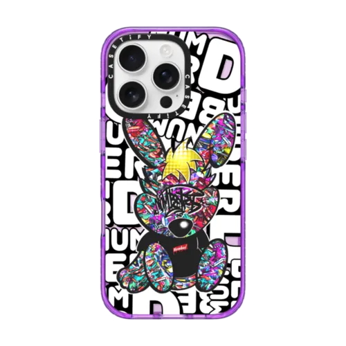 Punny Jewerly | iPhone 16 Pro / Impact Case MagSafe Compatible / Purple | Image 1