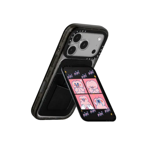 Emotions of the Day Snappy Cardholder Stand | Snappy Cardholder Stand / Snappy Cardholder Stand MagSafe Compatible / Black | Image 3