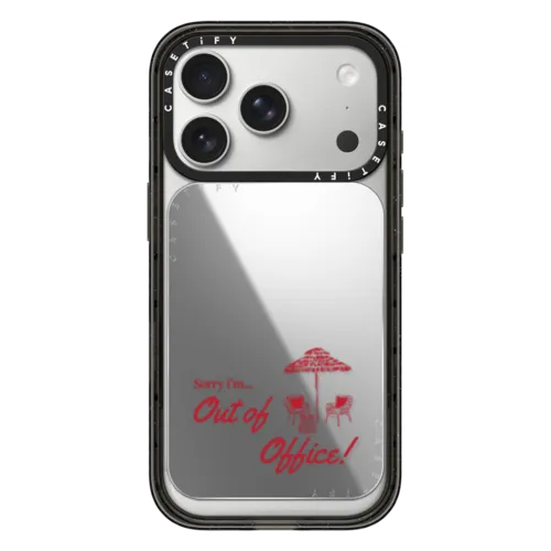 OOO Message | Snappy Cardholder Stand / Snappy Mirror Cardholder Stand MagSafe Compatible / Silver | Image 1