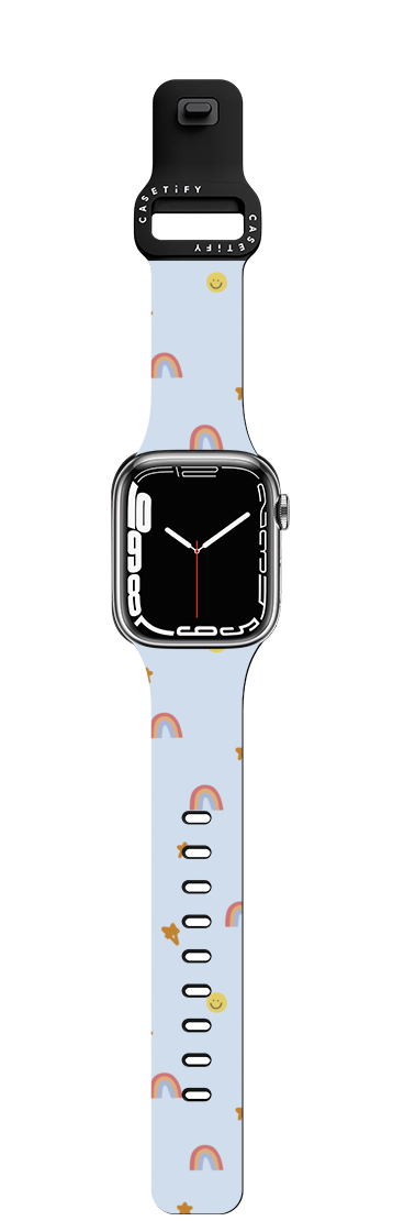 Happy Icons | Apple Watch Series 7-9 (45mm) / Impact Band / Black | Image 1