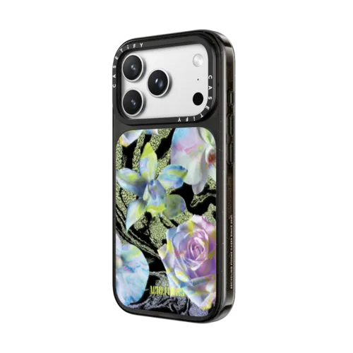 NEON GARDEN | iPhone 18 Pro Max / Impact Case MagSafe Compatible - Glossy / Glossy Black | Image 2