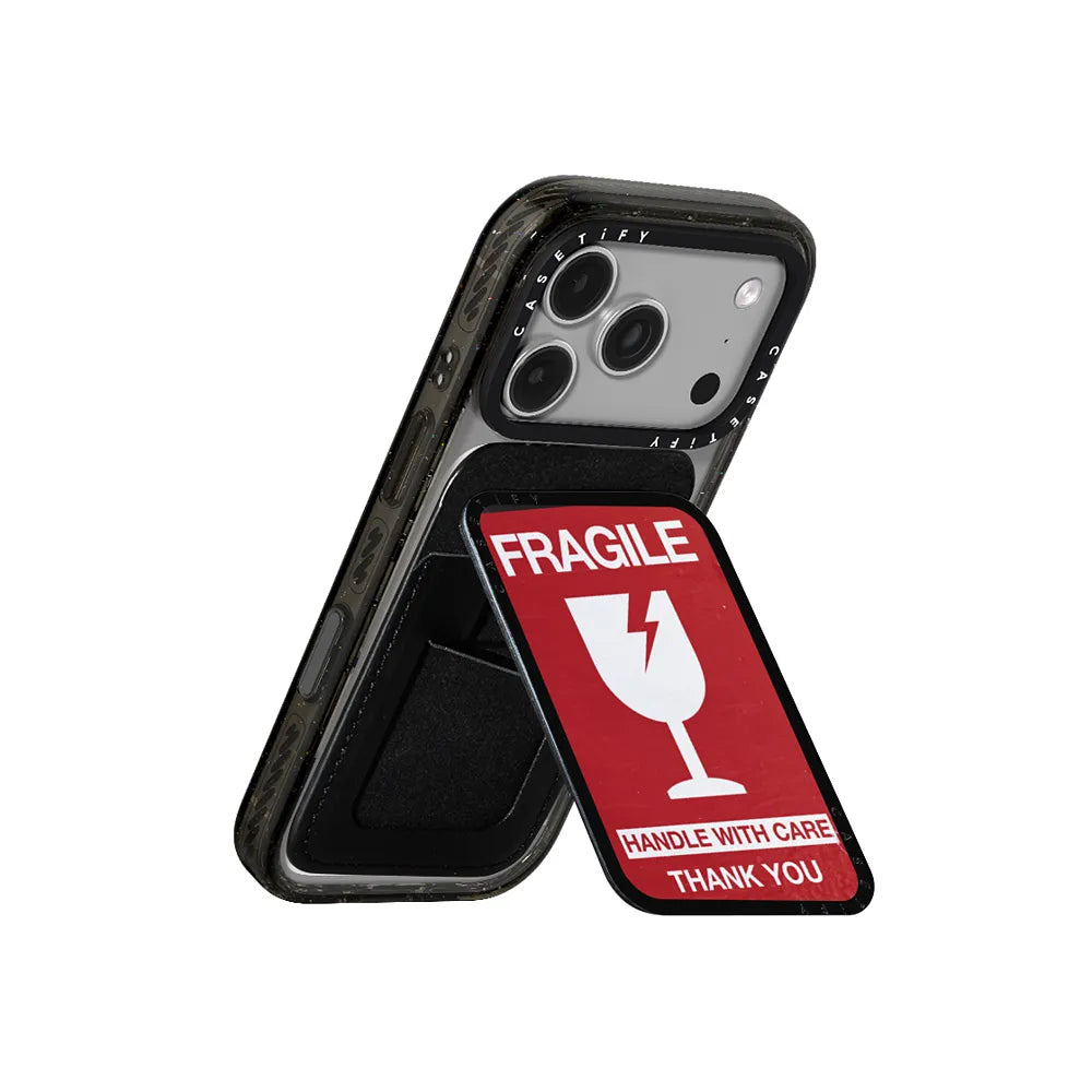 DHL Shipping Stickers Card Holder