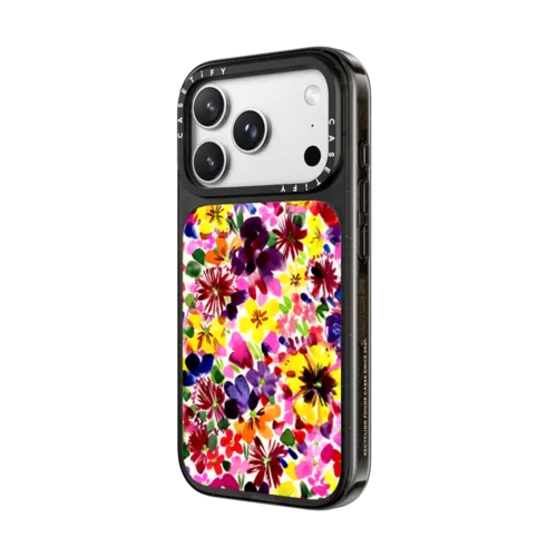 Lima Thinking Flowers | iPhone 18 Pro Max / Impact Case MagSafe Compatible - Glossy / Glossy Black | Image 2