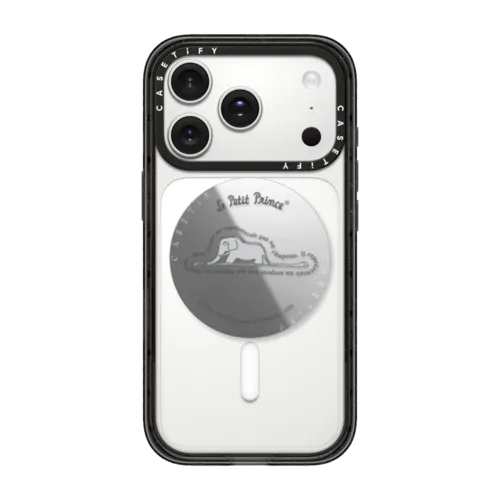 Le Petit Prince Elephant Snappy Grip Stand | Snappy Grip Stand / Snappy Mirror Grip Stand MagSafe Compatible / Silver | Image 1
