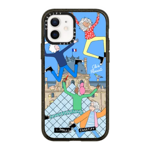 LOUVRE | iPhone 12 / Impact Case MagSafe Compatible / Black | Image 1