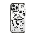 uncle belly collage | iPhone 16 Pro Max / Impact Case MagSafe Compatible / Black | Image 1