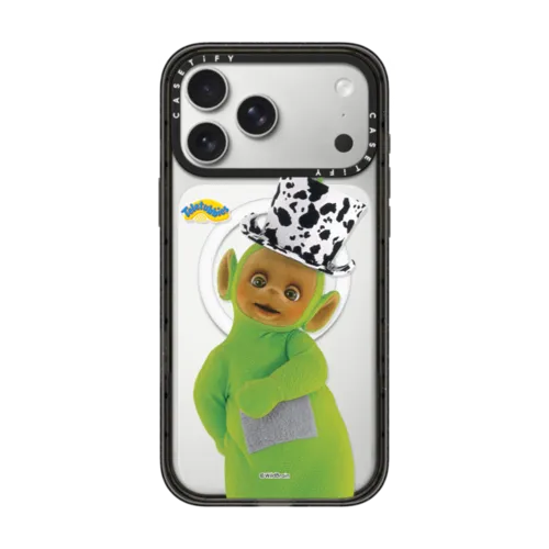 Teletubbies Dipsy Case | iPhone 17 Pro Max / Impact Case MagSafe Compatible / Black | Image 1