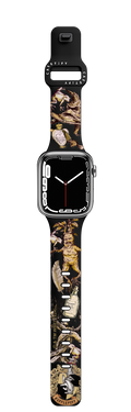 Hufflepuff Watch Band | Apple Watch Series 7-9 (45mm) / Impact Band / Black | Image 1