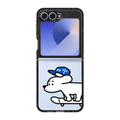Skater JOHN (Standard) | Galaxy Z Flip6 / Impact Case / Black | Image 1