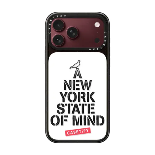 STAPLE NY State of Mind Case | iPhone 18 Pro Max / Impact Case MagSafe Compatible - Glossy / Glossy Black | Image 1