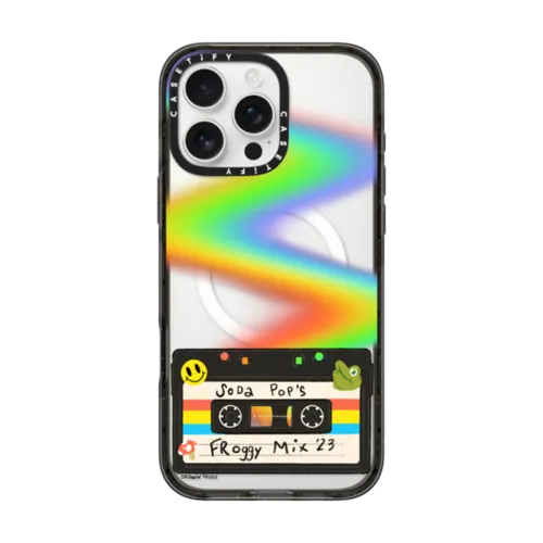 Froggy Mix | iPhone 16 Pro Max / Impact Case MagSafe Compatible / Black | Image 1