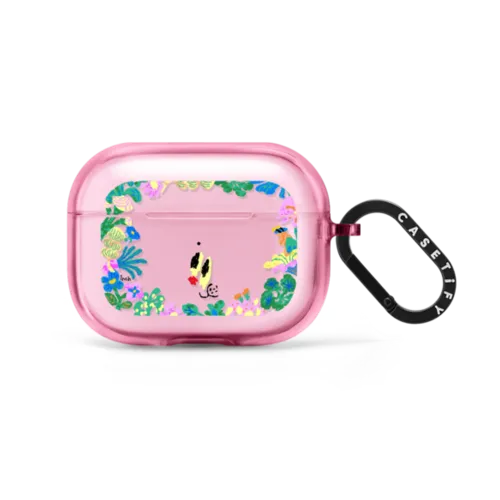 Don't Trim Me | AirPods Pro 2 / Earbuds Impact Case / Pink Fizz | Image 1