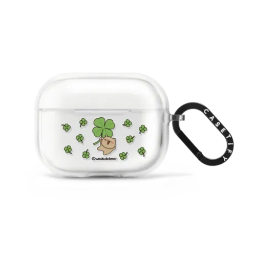 Wadadabear Lucky Moment Earbuds Case | AirPods Pro 2 / Earbuds Impact Case / Frost | Image 1