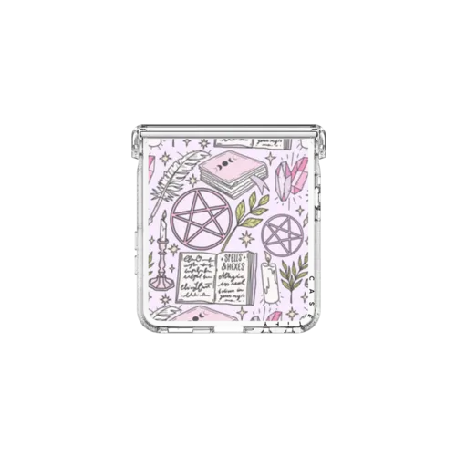 Witch Grimoire | Galaxy Z Flip8 / Impact Clear Magnetic Case / Clear | Image 2