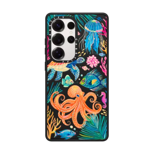 Under the Sea 2 by Grace Andersson | Galaxy S25 Ultra / Impact Magnetic Case / Matte Black | Image 1