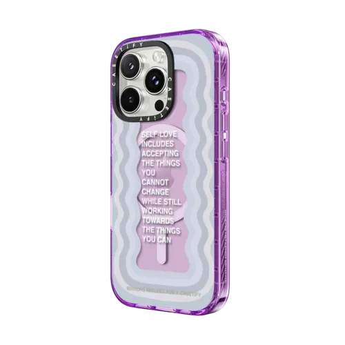 Self-Love | iPhone 16 Pro Max / Impact Case MagSafe Compatible / Purple | Image 2