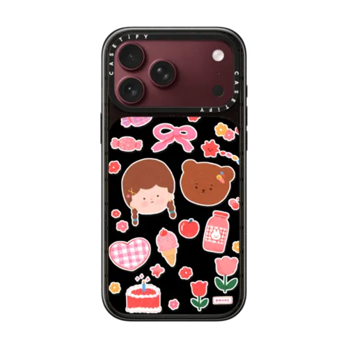 KWONI & DORI | iPhone 18 Pro Max / Impact Case MagSafe Compatible - Glossy / Glossy Black | Image 1