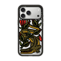 In a While Crocodile by Chris Costa | iPhone 17 Pro Max / Impact Case MagSafe Compatible / Black | Image 1