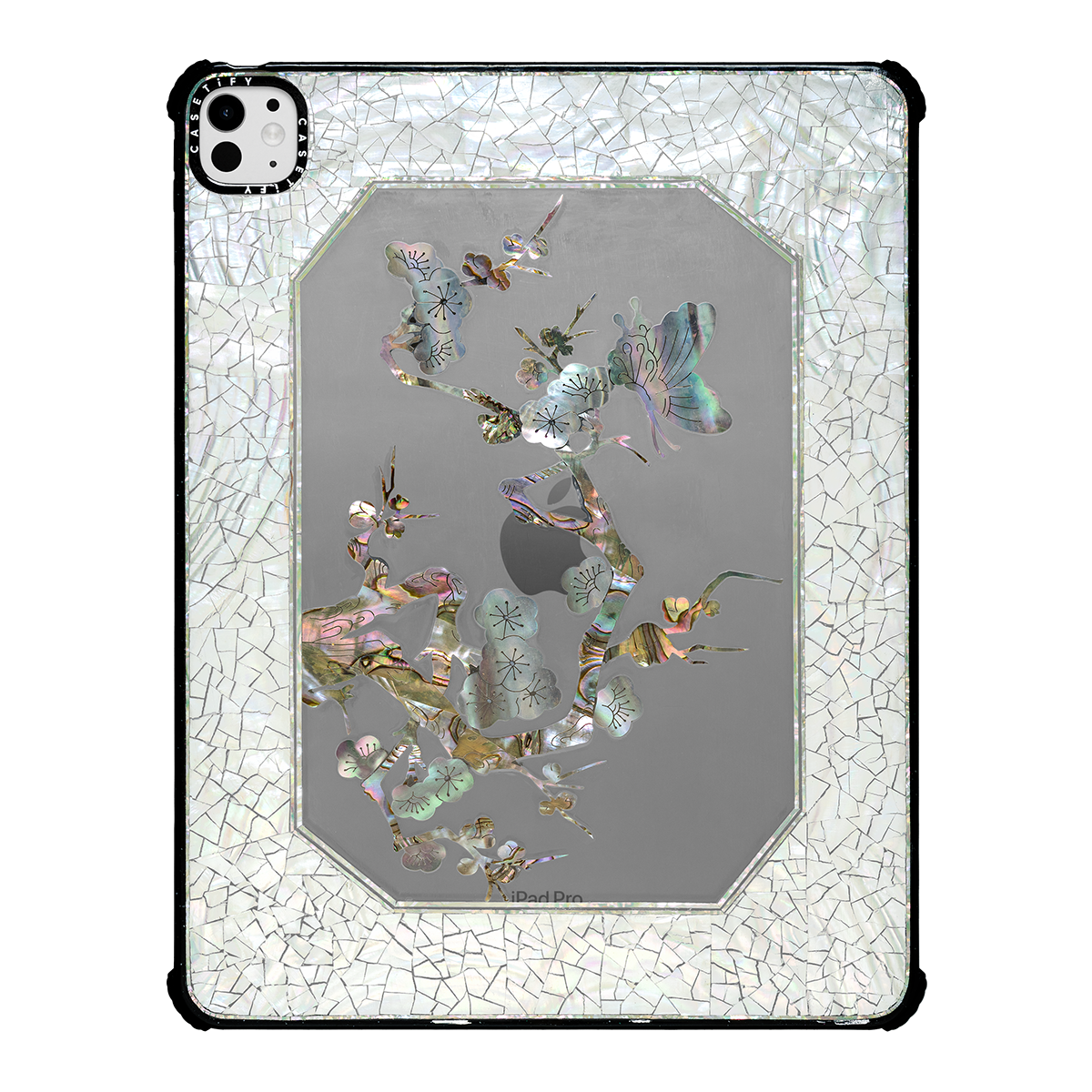 Miss Sohee Mother of Pearl Tablet Case - Ivory - iPad Pro 12.9 (5th/6th Gen) | Image 1