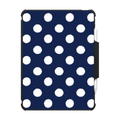 Nautical Polka Tablet Case | iPad Air 11-inch (M2 - M4) / iPad Impact Folio Case / Black | Image 1