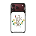 Winnie The Pooh & Friends Embroidered Phone Case - Piglet | iPhone 18 Pro Max / Impact Case MagSafe Compatible - Glossy / Glossy Black | Image 1