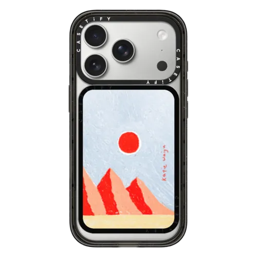 the sunset | Snappy Cardholder Stand / Snappy Cardholder Stand MagSafe Compatible / Black | Image 1