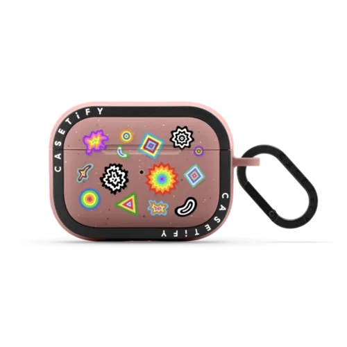 Shape Stickers | AirPods Pro 2 / Earbuds Bounce Case / Matte Dusty Rose | Image 1