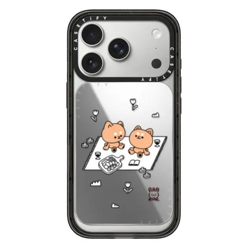 Picnic With You | Snappy Cardholder Stand / Snappy Mirror Cardholder Stand MagSafe Compatible / Silver | Image 1