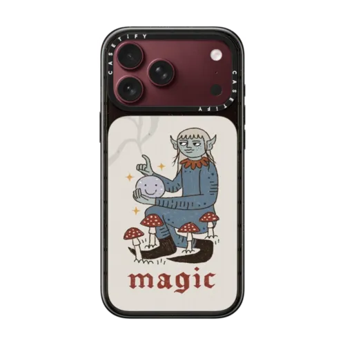 magic elf | iPhone 18 Pro Max / Impact Case MagSafe Compatible - Glossy / Glossy Black | Image 1