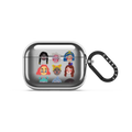 GIRLS by Daria Solak Illustrations | AirPods Pro 3 / Earbuds Mirror Case / Silver | Image 1