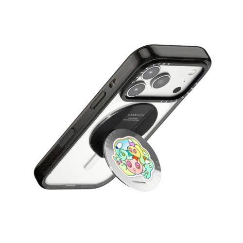 Mango | Snappy Grip Stand / Snappy Mirror Grip Stand MagSafe Compatible / Silver | Image 3