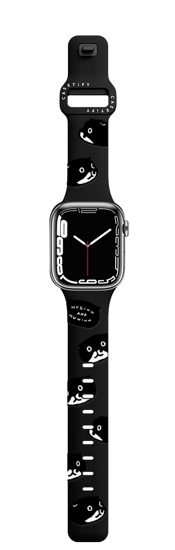 Mo face | Apple Watch Series 7-9 (45mm) / Impact Band / Black | Image 1