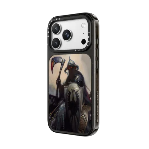 Death Dealer I by Frazetta Girls | iPhone 18 Pro Max / Impact Case MagSafe Compatible - Glossy / Glossy Black | Image 2