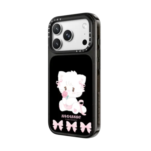 mousse ribbon | iPhone 18 Pro Max / Impact Case MagSafe Compatible - Glossy / Glossy Black | Image 2