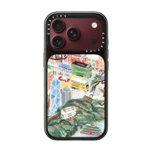 Hong Kong Island | iPhone 18 Pro / Impact Case MagSafe Compatible - Glossy / Glossy Black | Image 1