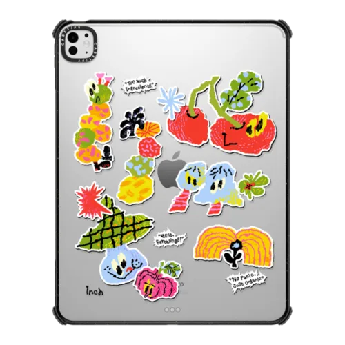 No Panic_Just Organic | iPad Pro 13-inch (M4/M5) / iPad Impact Case / Black | Image 1