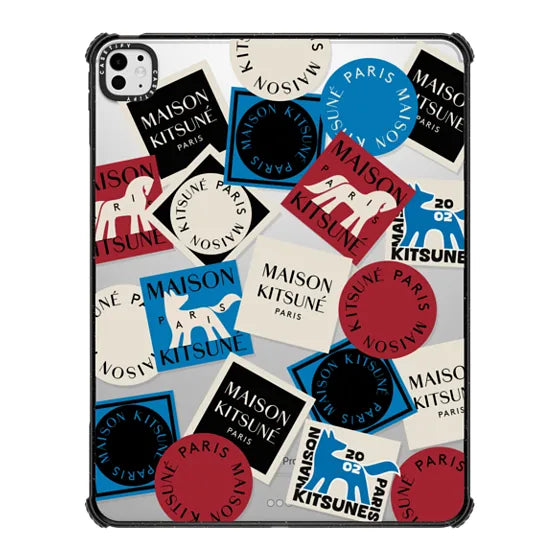 Maison Kitsuné Art Gallery Fox Sticker Tablet Case (Impact) | Image 1