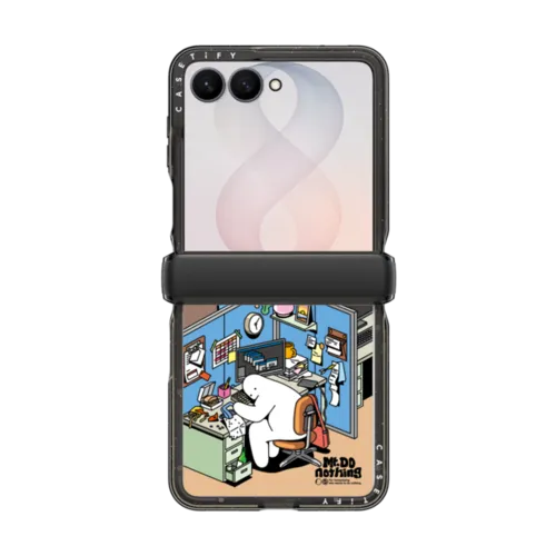 Work hour | Galaxy Z Flip8 / Impact Magnetic Case / Black | Image 1