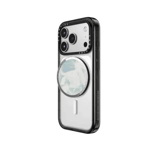 Molecular Poppies | Snappy Grip Stand / Snappy Mirror Grip Stand MagSafe Compatible / Silver | Image 2