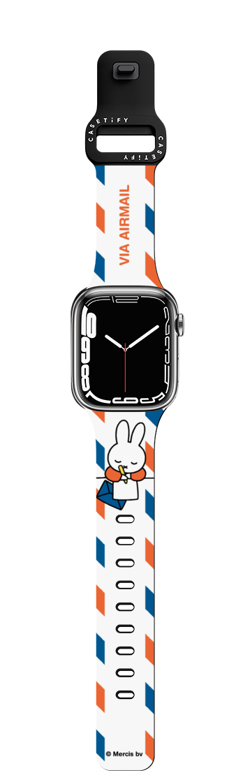Dear Miffy Watch Band | Apple Watch Series 7-9 (45mm) / Impact Band / Black | Image 1