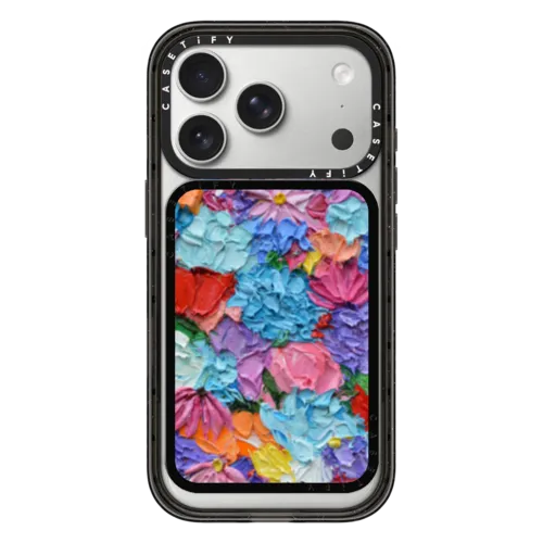 Decadent Bouquet | Snappy Cardholder Stand / Snappy Cardholder Stand MagSafe Compatible / Black | Image 1