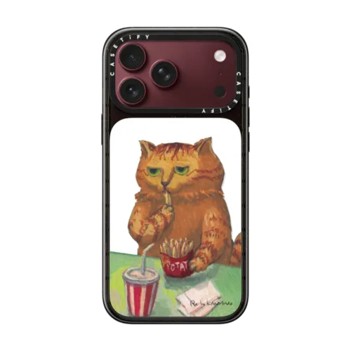juice and potatoes | iPhone 18 Pro Max / Impact Case MagSafe Compatible - Glossy / Glossy Black | Image 1