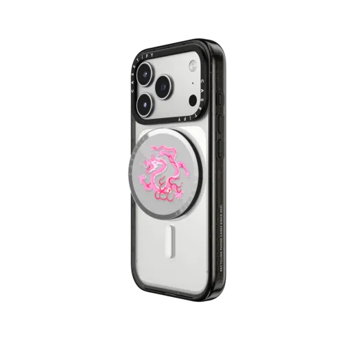 Pink Dragon Snappy Grip Stand | Snappy Grip Stand / Snappy Mirror Grip Stand MagSafe Compatible / Silver | Image 2