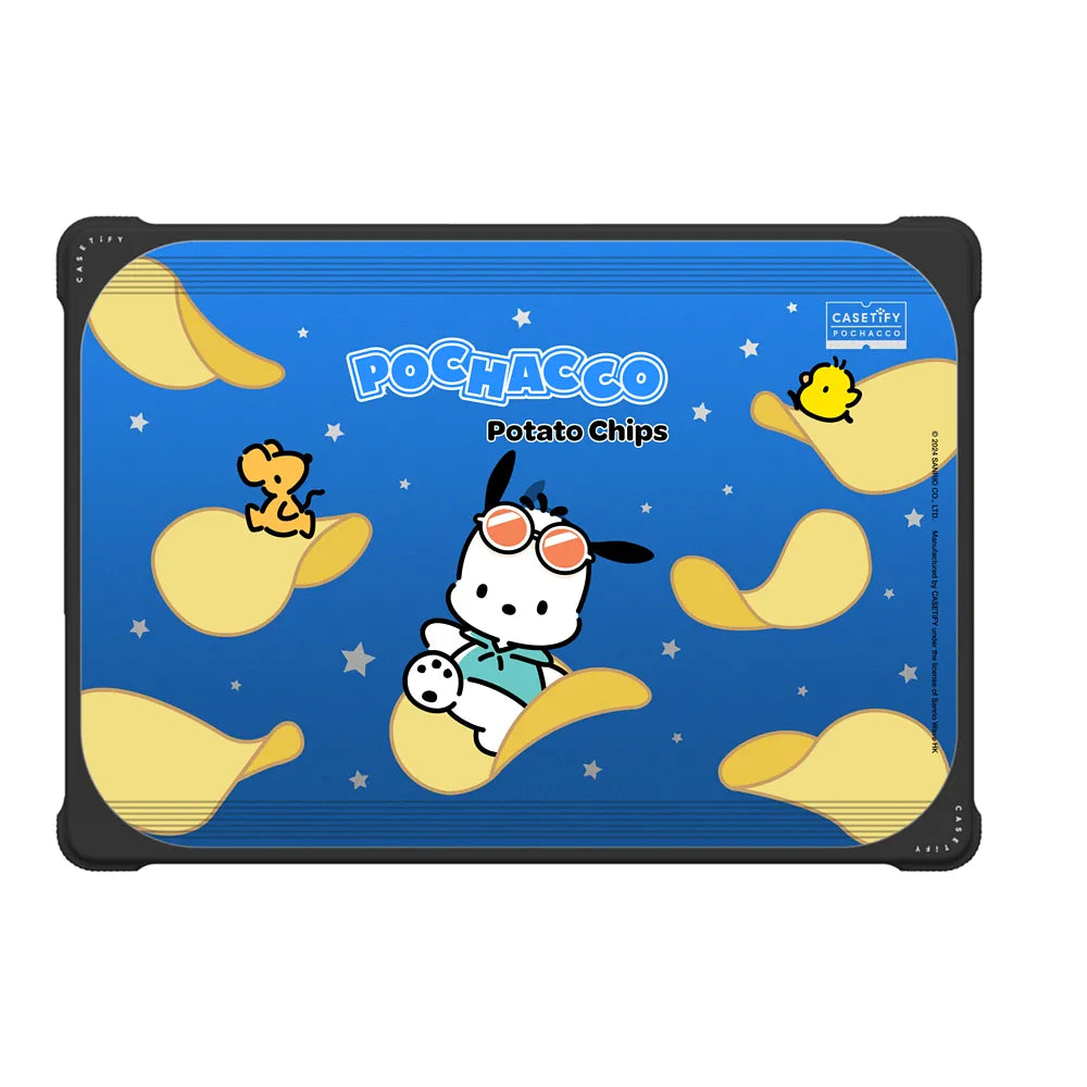 Pochacco Potato Chips Laptop Case | Image 1