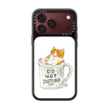 Do not disturb cats! | iPhone 18 Pro Max / Impact Case MagSafe Compatible - Glossy / Glossy Black | Image 1