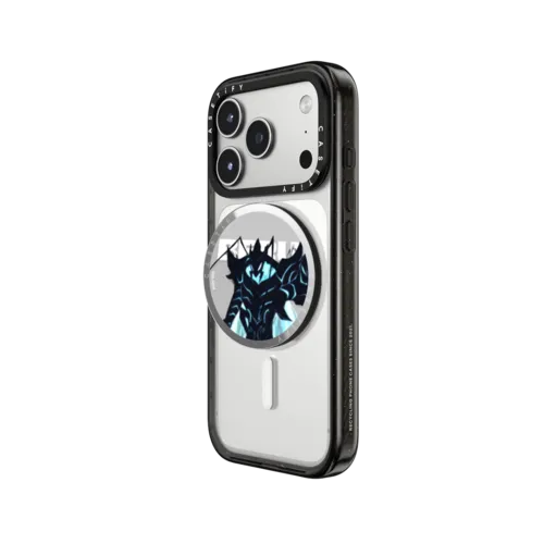 Solo Leveling Shadow BERU Snappy Grip Stand | Snappy Grip Stand / Snappy Mirror Grip Stand MagSafe Compatible / Silver | Image 2