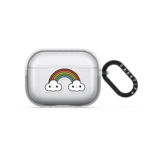 Double Rainbow | AirPods Pro 3 / Earbuds Impact Case / Frost | Image 1