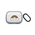 Double Rainbow | AirPods Pro 3 / Earbuds Impact Case / Frost | Image 1