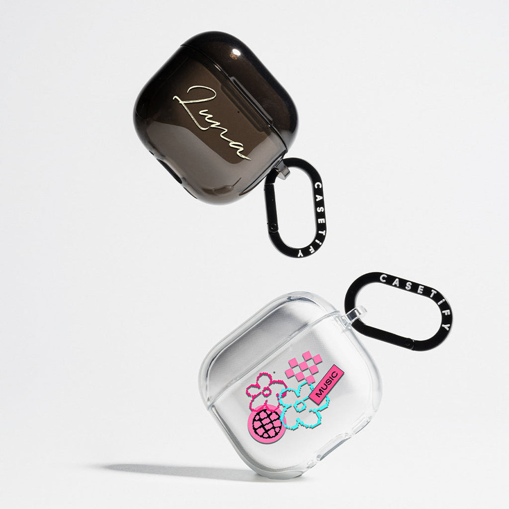 Birthday Lagoon | AirPods Pro 2 / Earbuds Impact Case / Black | Image 3